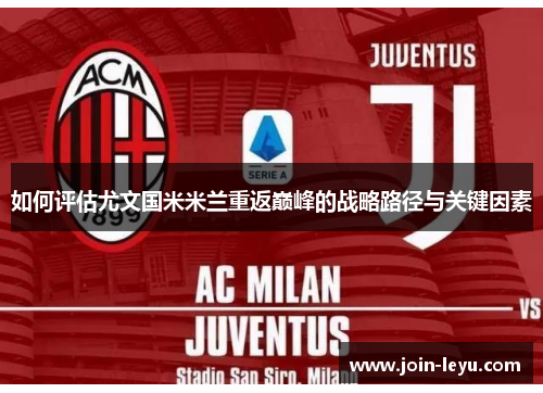 如何评估尤文国米米兰重返巅峰的战略路径与关键因素